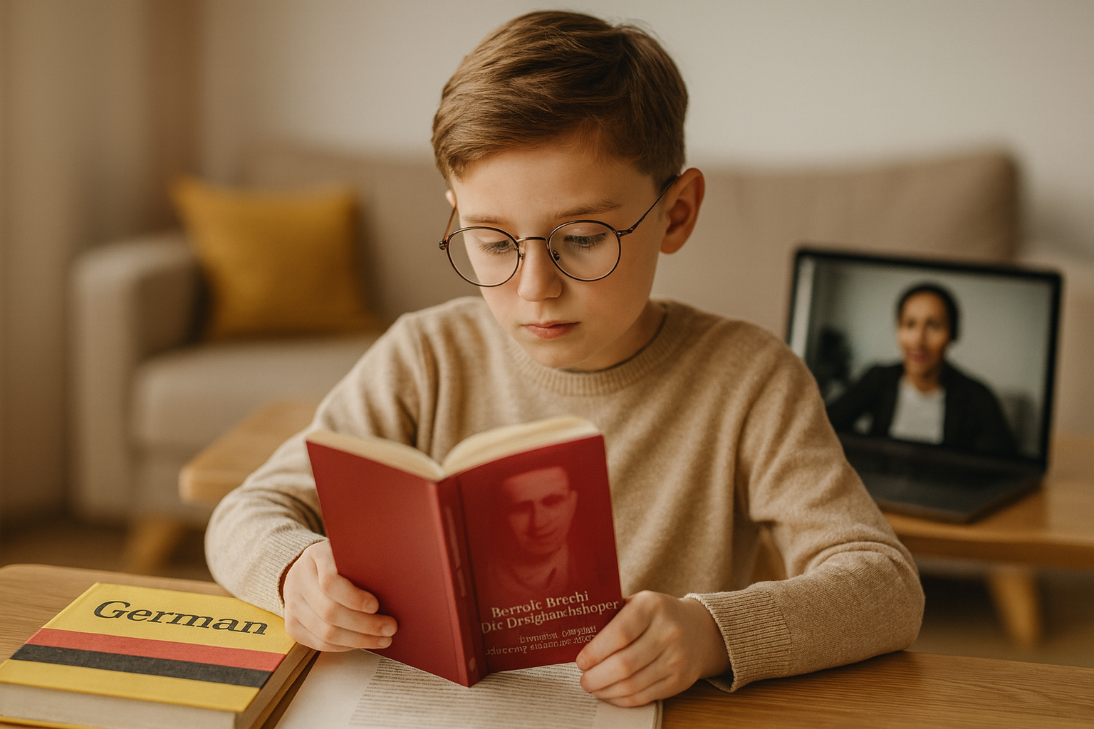 schulischen Unterstützung in Deutsch