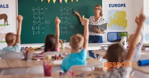 Niños en en la vuelta a clases