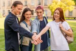 Clase bilingüe en un colegio internacional alemán