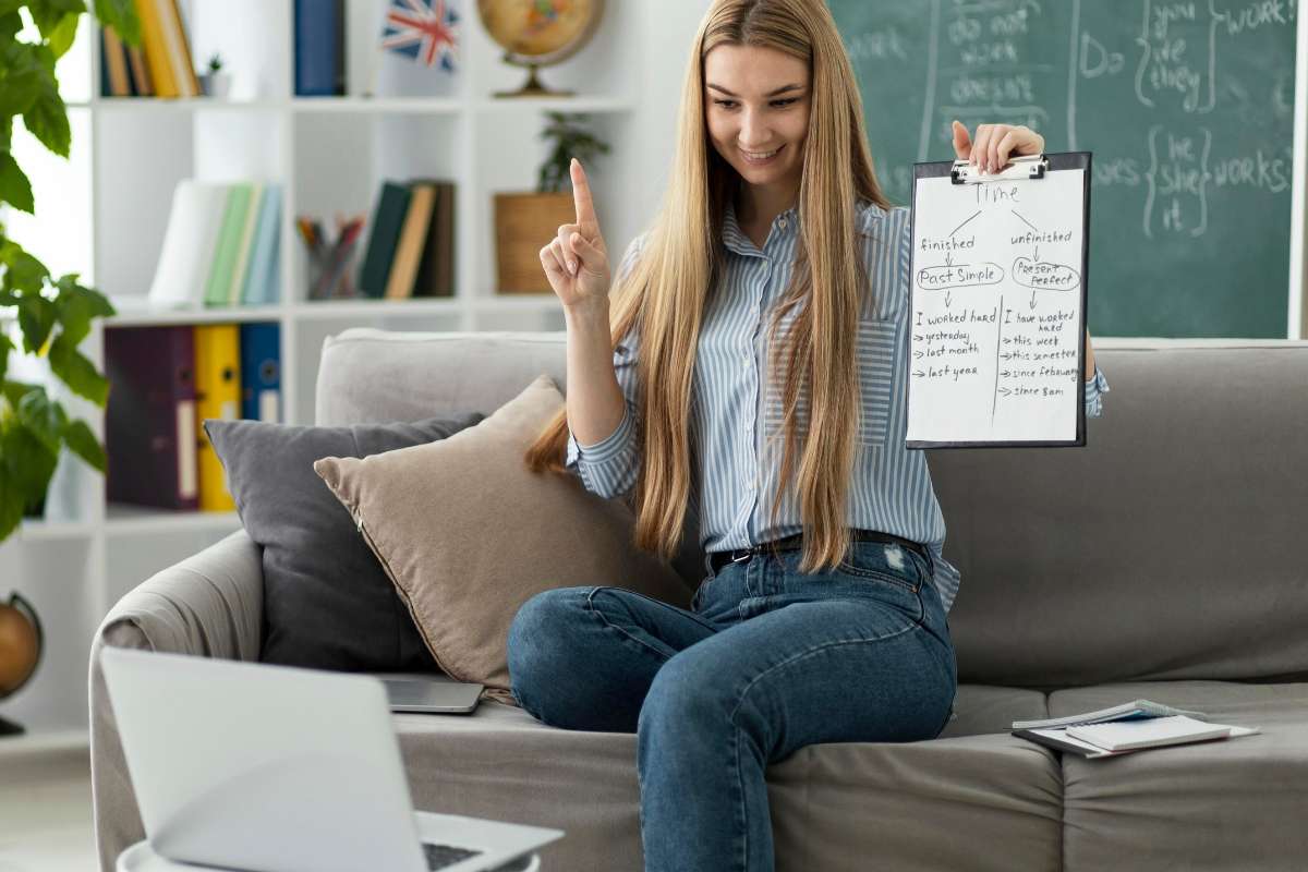 niño en clase online aprendiendo alemán – clases particulares de alemán para niños